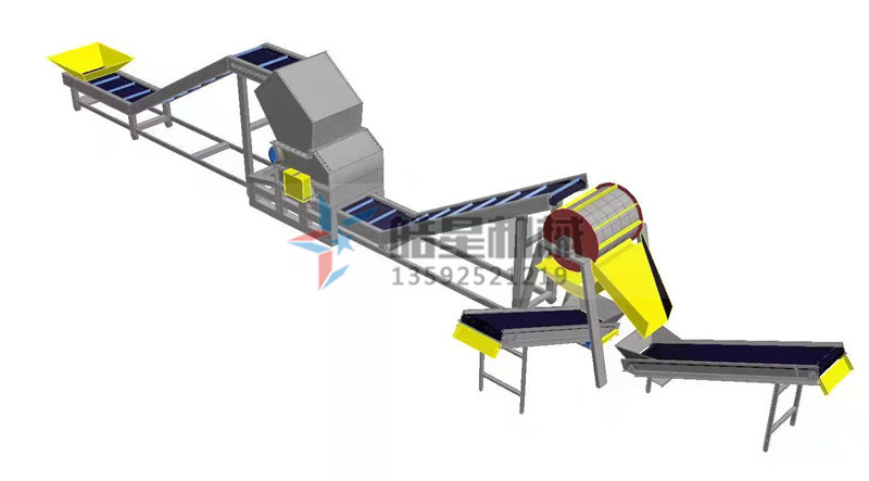 廢鋼破碎機(jī)設(shè)備加工棉花包流程怎么配置 廢鋼破碎機(jī)設(shè)備加工棉花包流程怎么配置